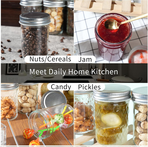 Pack mason jars - 12,