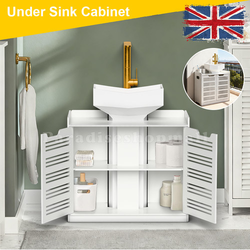 White under sink - white, under-sink