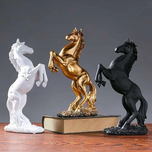 Modern decorative resin horse - modern,
