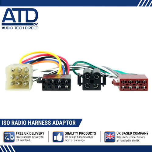 Car radio iso - car, harness