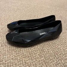 United Nude Hybrid Pumps Flats Ballerinas Black UK 4 Shoes Geometric Women’s 