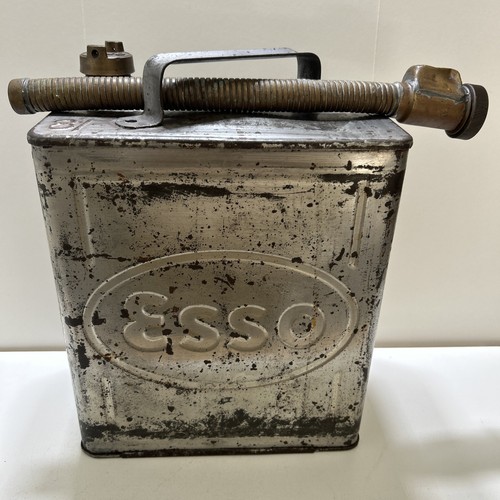 Vintage esso gallon - esso, petrol