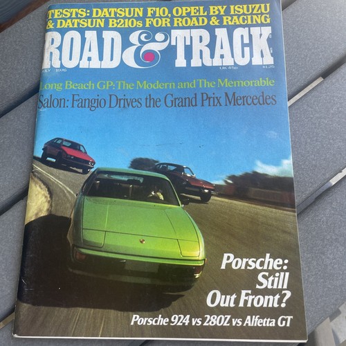 Road track july 1976 - track,