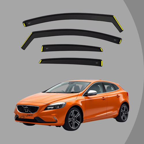 Wind deflectors for volvo v40 - wind,