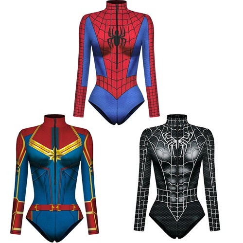 Spiderman bodysuit for women - spiderman,