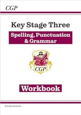 Spelling, Punctuation and Grammar for KS3 - Workbook (with answe... by CGP Books