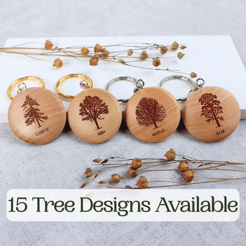 Personalised wooden tree - personalised,