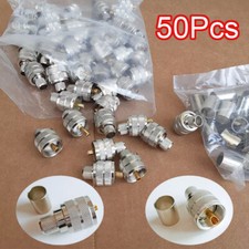 50* UHF PL-259 Male Crimp RF