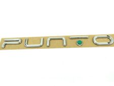 New For FIAT PUNTO BOOT BADGE