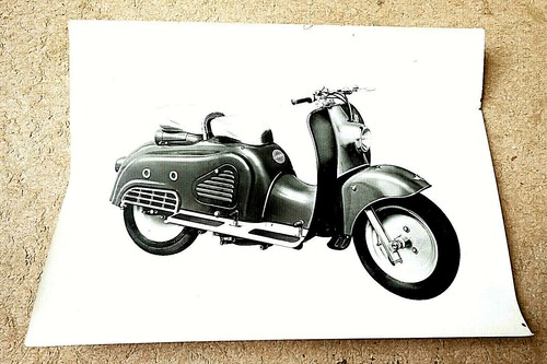 Zundapp werkfoto bella 200cc - bella,