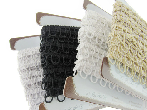 Bridal button looping with - button,