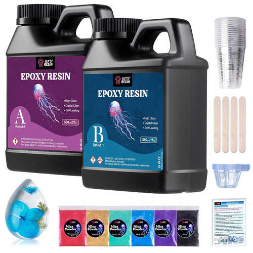 Epoxy resin kit - 1l, with
