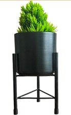 DIPAMKAR Black Plant Pot Stand