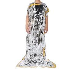 Emergency Sleeping Bag Rescue Blanket Insulation Sunscreen Foldable Space B TU