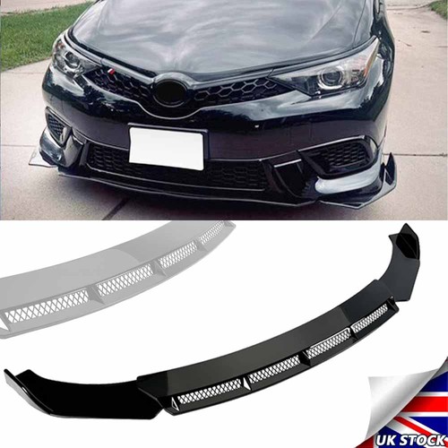 Glossy front bumper - front, spoiler
