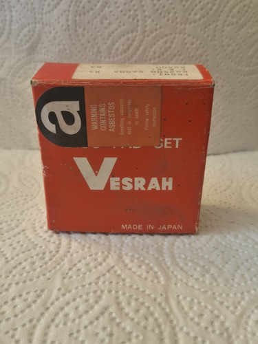 Vesrah brake pads 328 - vesrah,