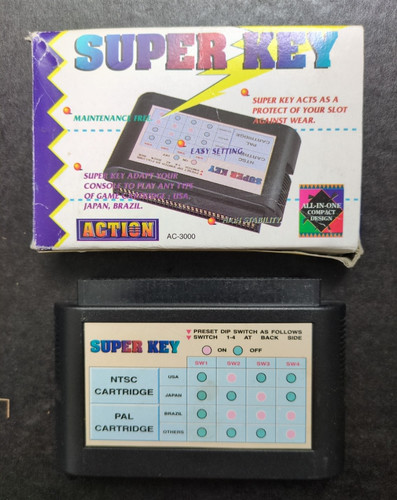Super key sega - key, mega