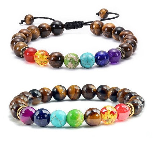Chakra bracelet natural - chakra,