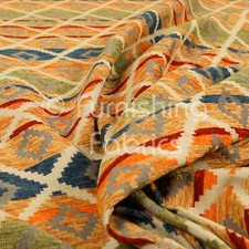 Modern Small Kilim Aztec