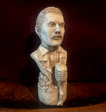 FREDDIE MERCURY BUST ROCK POP RESIN FIGURE QUEEN MUSIC ART CLASSIC