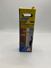 Rapid Hollow Wall Anchors, 10 Heavy Duty Metal Plasterboard Fixings 18-32 mm