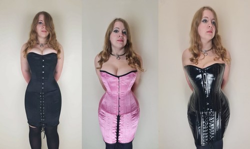 Corset hobble dress tight - corset,