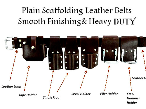 Scaffold black leather - scaffold,