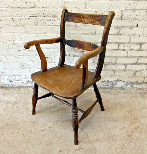 Antique victorian elm beech - antique,