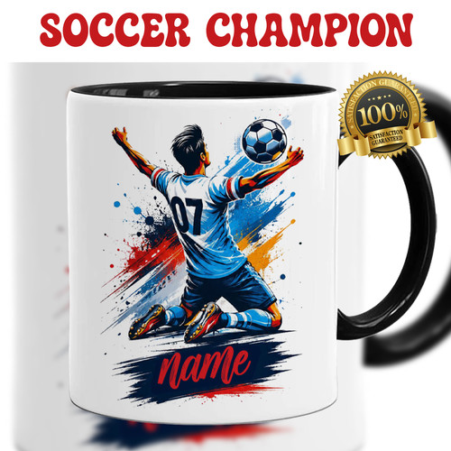 Personalised soccer champion - personalised,
