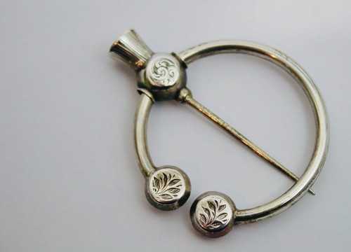 Antique scottish solid silver - antique,