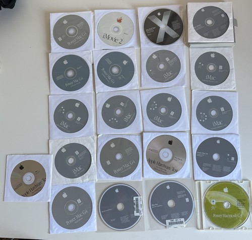 Vintage apple mac software - apple, cd