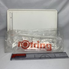 Rotring College Drawing Board With Removable Ruler and Carry Case