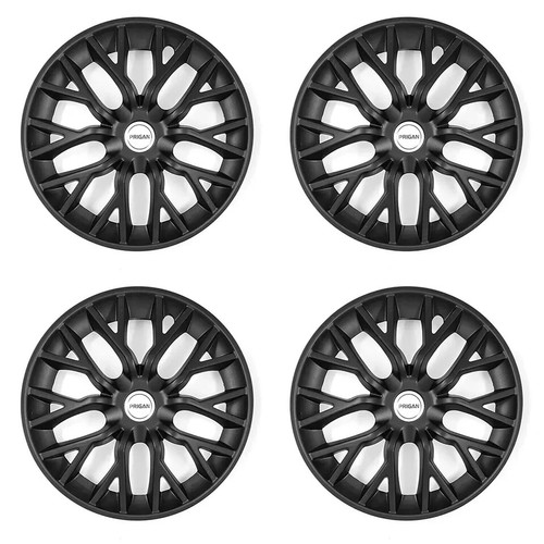 Matte black wheel cover - black,