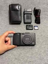 Ricoh GR Digital IV 4 Black 10.4 MP Compact Digital Camera USED-95%NEW