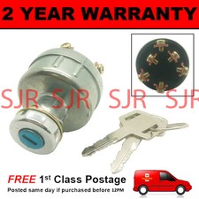 UNIVERSAL DIESEL PRE HEAT IGNITION STARTER SWITCH QUAD BIKE + INSTRUCTIONS