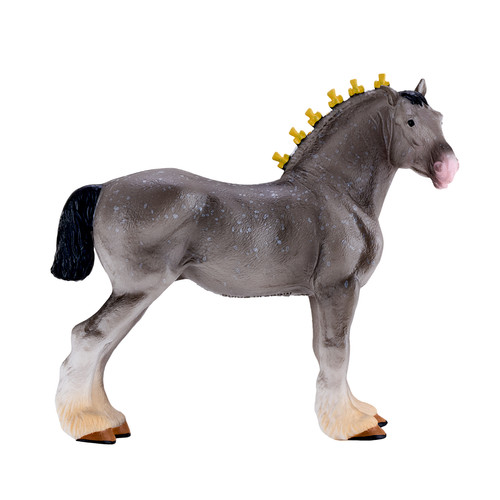 Shire horse dapple grey - shire,