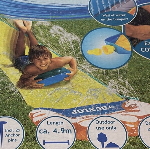 New dunlop water slide - dunlop, 4.9m
