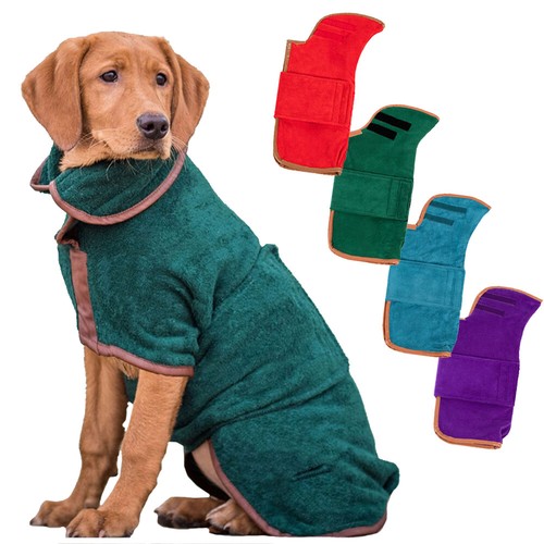 Dogs drying coat robe - dogs, bath