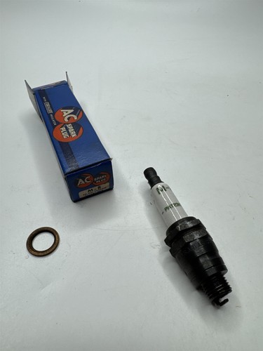 Vintage spark plug with - spark,