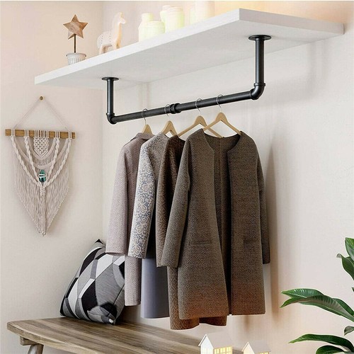 Industrial pipe clothing rack - pipe,