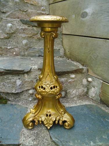 Large gold italian vintage - gold,