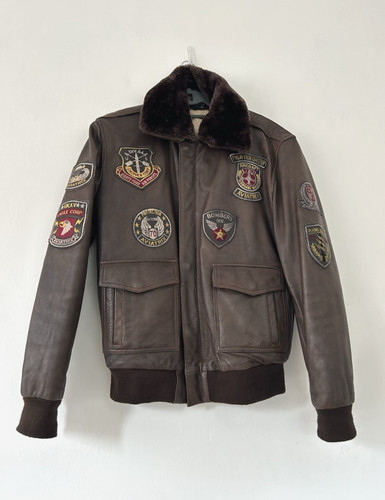 Aviatrix real leather - leather, flying