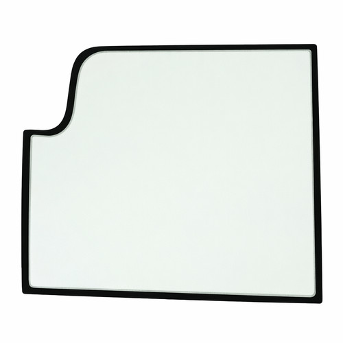 Lower cab door glass - lower, window