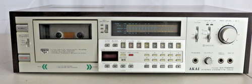 Akai f66rc stereo cassette - gx-f66rc,