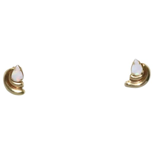 Vintage 14kt yellow gold opal - 14kt,