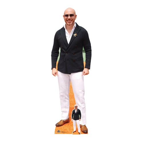 Pitbull lifesize cardboard - pitbull,