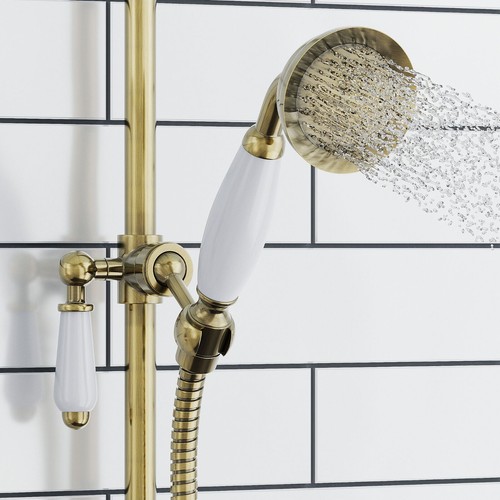 Handheld shower head victorian - handheld,