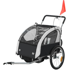 2 Seat Bike Trailer w/ 5 Point