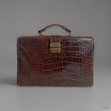 Vintage Moc Croc 1950s Brown