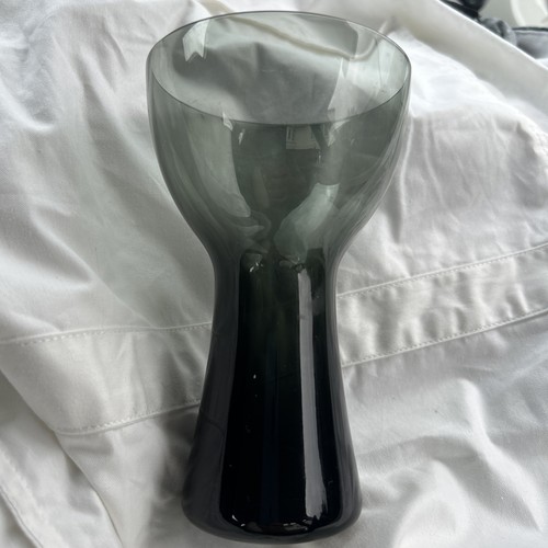 Hyacinth vase retro smoked - hyacinth,